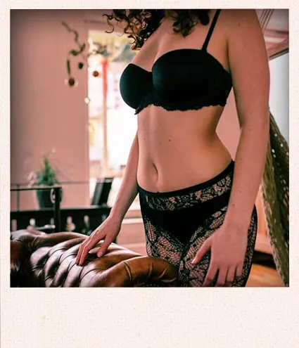 Frau in Dessous, Erotikshooting